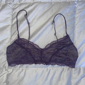 Urban Outfitters Purple Lace Bralette